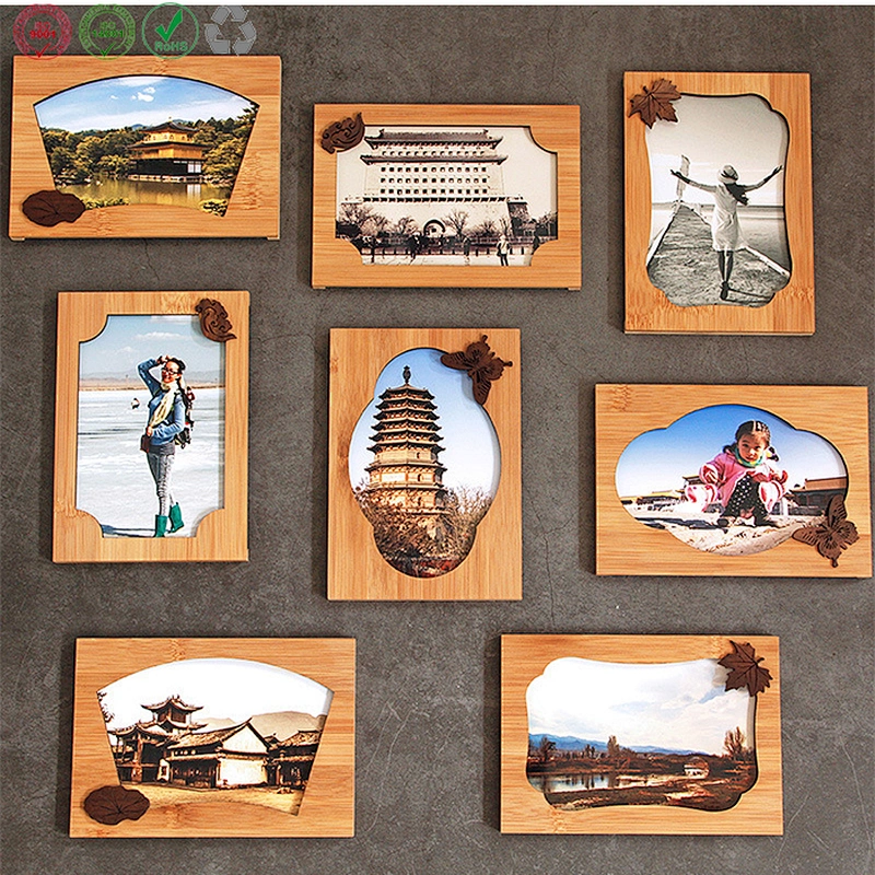Bamboo photo frame