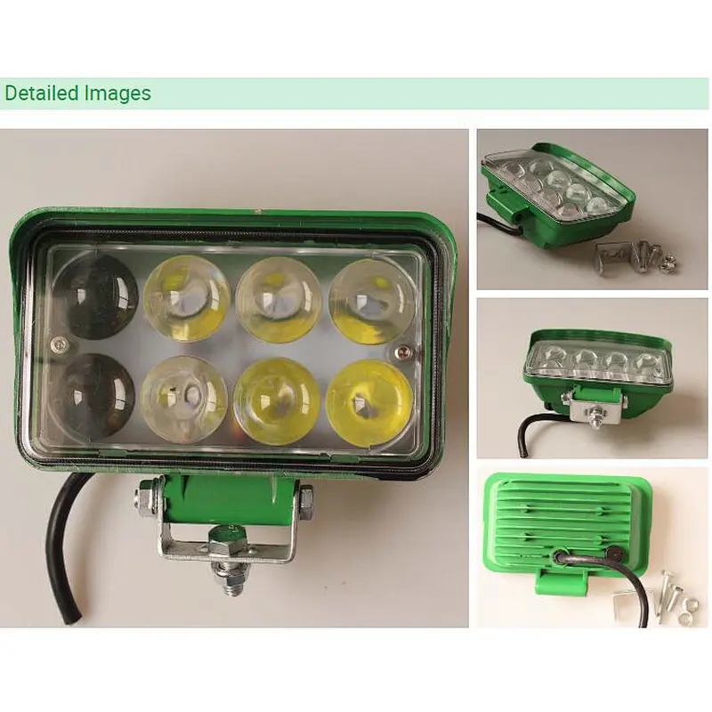 4V Square 8 Lamp Beads Halo H3 H4 H5 H6 H7 Auto Head Tail Auto Lamp Systems LED Automobile Car Lights Headlights