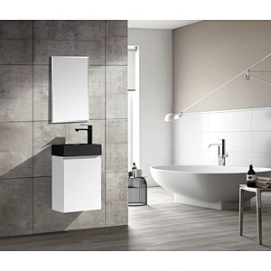 SM440-W 400*224mm small white bathroom cabinet