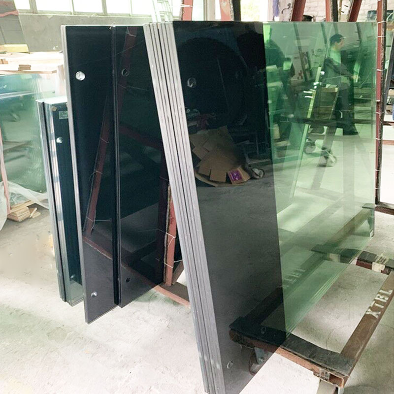Custom silk screen printed decorative tempered glass