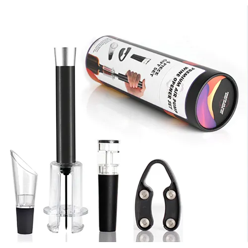 Aluminum Alloy Air Pump Wine Opener Gift Set