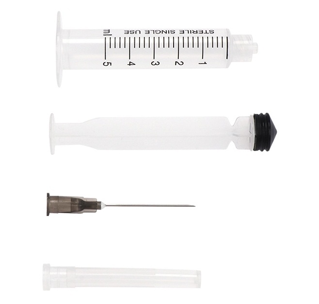 CE&ISO 20ml Sterile Plastic Disposable Syringe