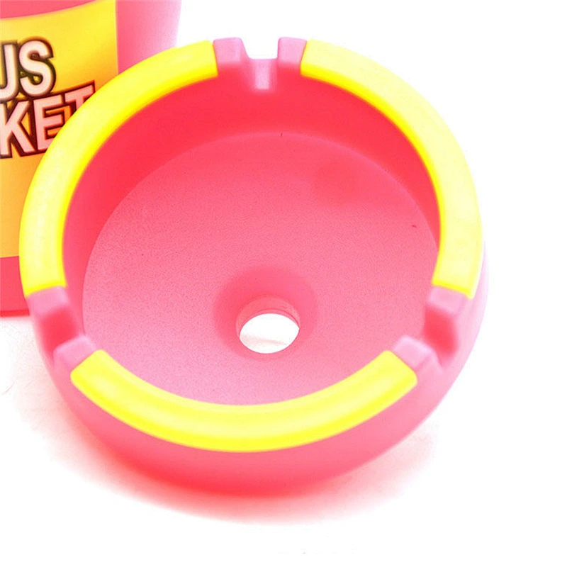 Custom Plastic Butt Bucket Luminous Car Ashtray