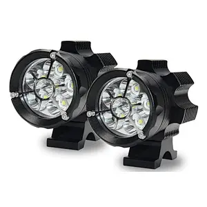 Motorcycle ATV Driving Lights 45W Spotlights Fog Auxiliary Lights 12V 80V Front Work Universal Headlight