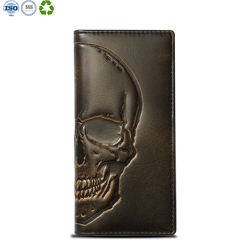 deer long bifold wallet