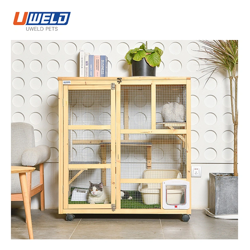 Solid Wood  Chicken Coop  Pet House
