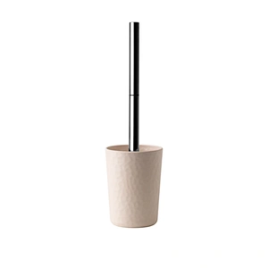 Toilet Brush Holder with Brush-Hammered