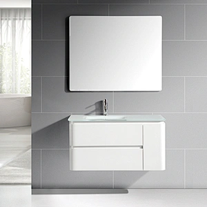 PV2012 1000*530mm cabinet with glass basin