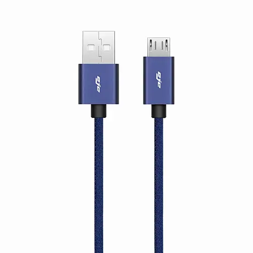 USB2.0 A to Micro braiding blue color