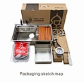 topmount single sink