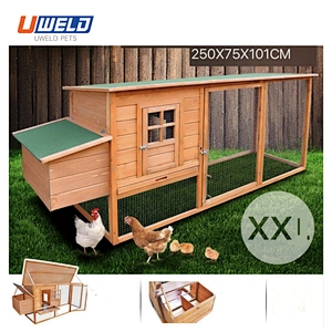 Solid Wood  Chicken Coop  Pet House