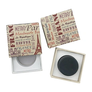 Factory price customized packaging box with the logo of 5ml/7ml/9ml glass jar packaging