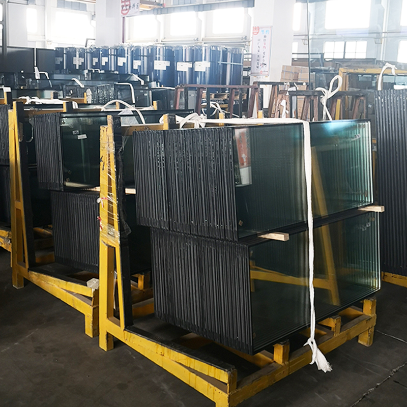 Unidad de vidrio igu con aislamiento térmico de bajo y doble acristalamiento