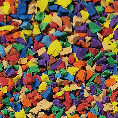 EPDM rubber system works for children's amusement park