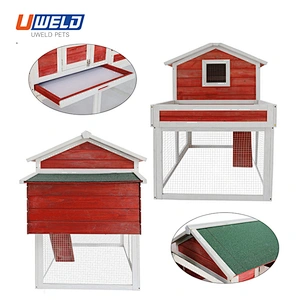 Solid Wood  Chicken Coop  Pet House
