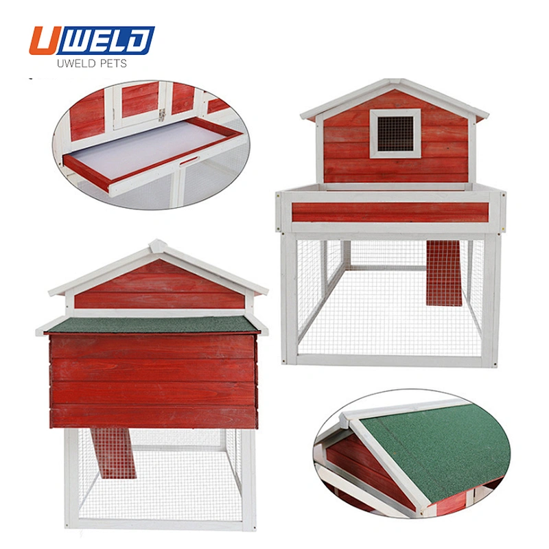 Solid Wood  Chicken Coop  Pet House