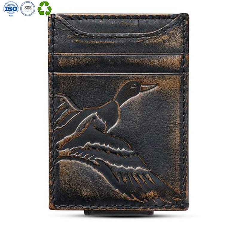 Leather card holder