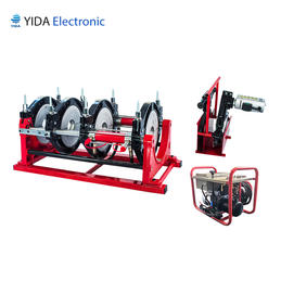 HDPE plastic pipe hydraulic butt fusion welding machine
