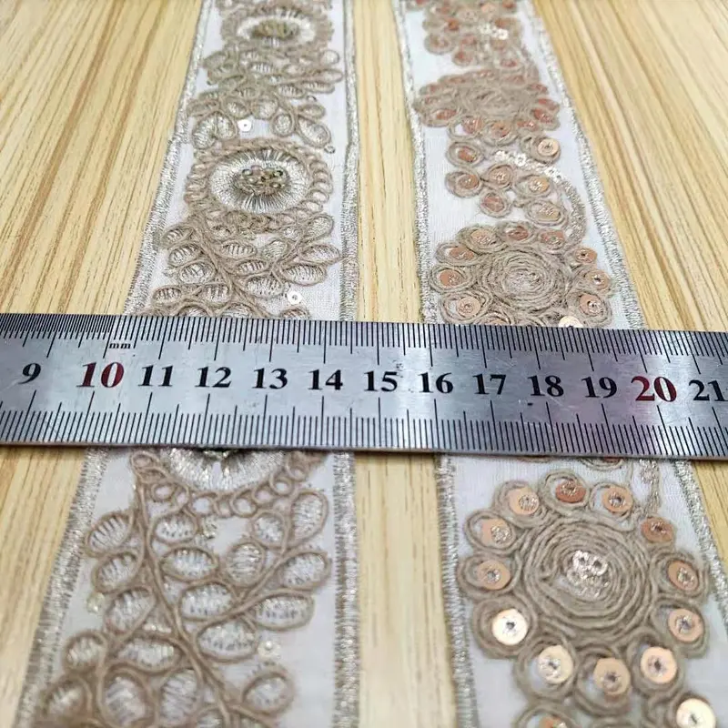 embroidery sequins trimming