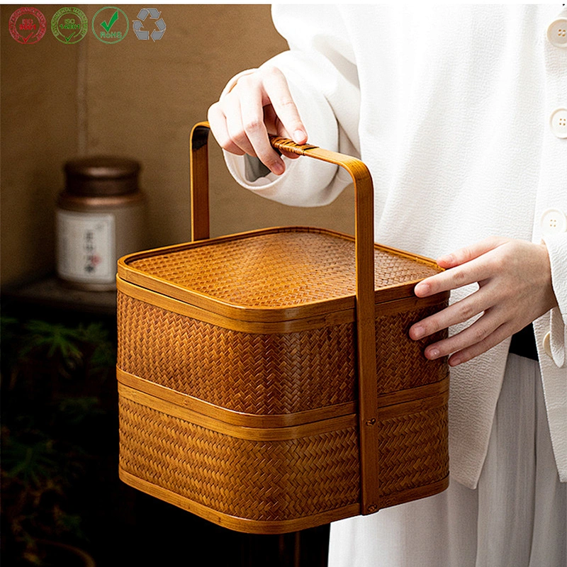 Bamboo lunch box