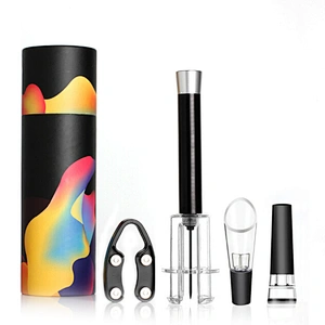 Aluminum Alloy Air Pump Wine Opener Gift Set