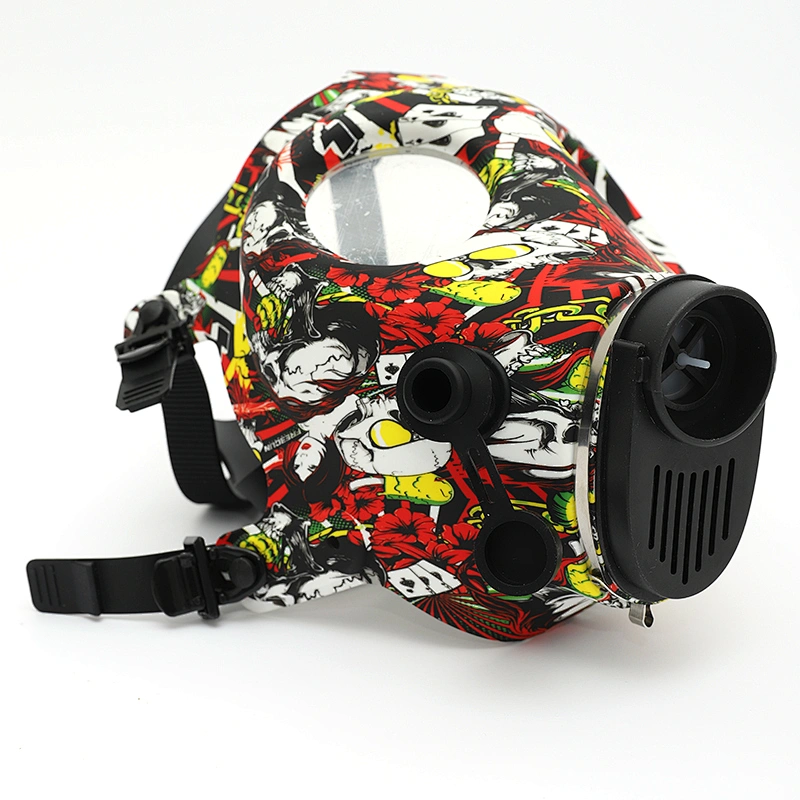 New Style Hookah Skull Mask Smoke Gun Smoking Set Foreign Trade Hot Sale New Cool Hookah With Glasses