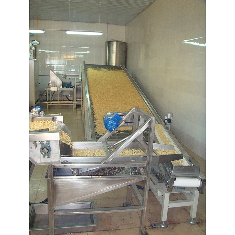 Frying peanut production line