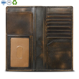 deer long bifold wallet