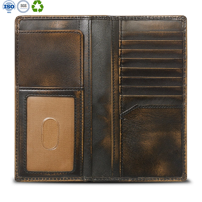 deer long bifold wallet