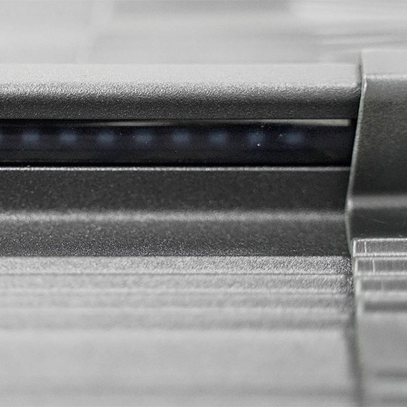 SIDE STEP WITH CUSTOMIZED LIGHT BAR