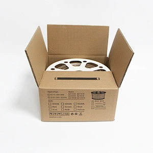 AC230V 50M Packed of Mini LED Strip 120LED/M 800LM IP65 CE Certs Flexible Linear Lighting Strip