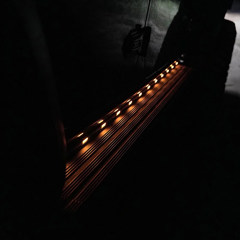 SIDE STEP WITH CUSTOMIZED LIGHT BAR