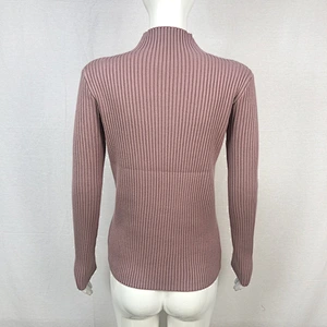 Winter 68%viscose32%nylon knitwear fashion 12 gauge women basic sweater