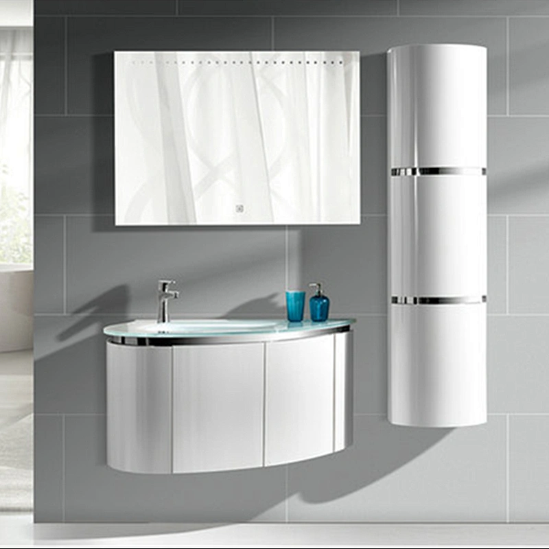 PV2012 1000*530mm cabinet with glass basin