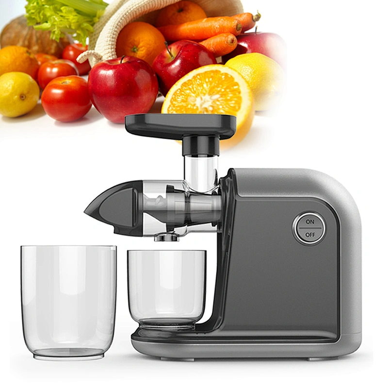 150 Watt OEM Electric Horizontal Higner and Purer Juice Yield Masticating  Slow  juicer