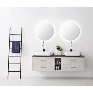 Oliver 02 1200*460mm light grey bathroom vanity