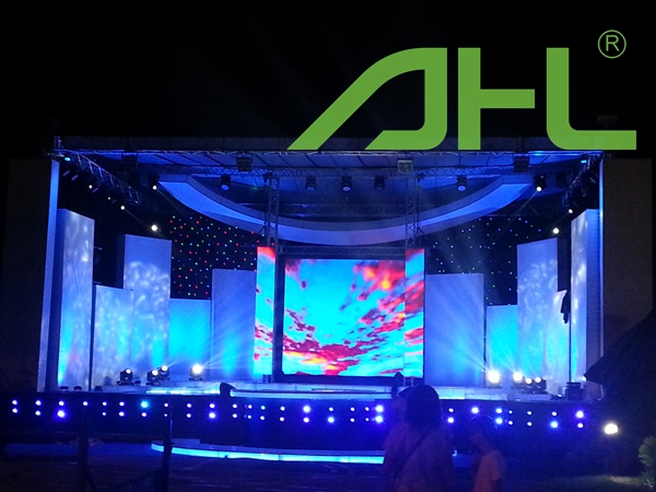 200 m2 of rental Led display for various events in Macedonia