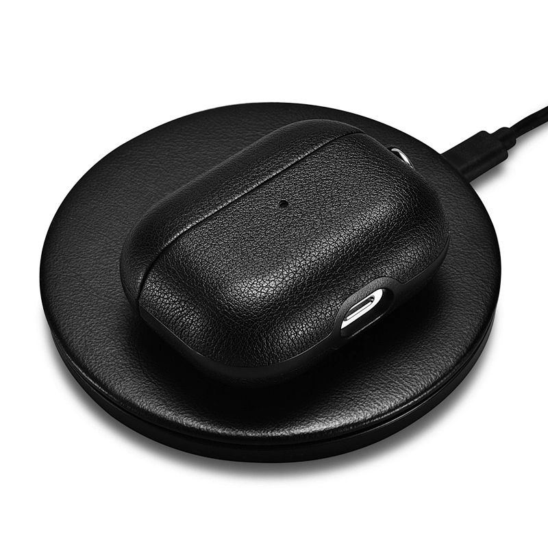 High Quality for Airpods Leather Case Cover Luxury PU Pattern Protective Skin Compatible for Airpods pro