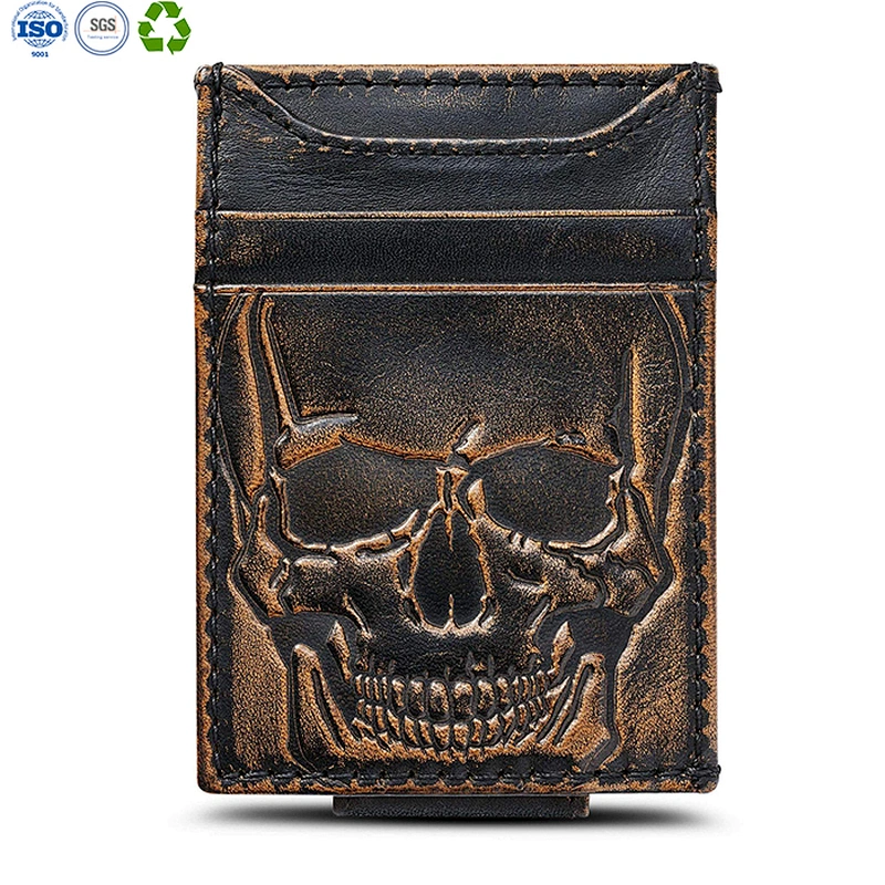 Leather card holder