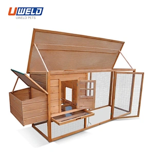 Solid Wood  Chicken Coop  Pet House