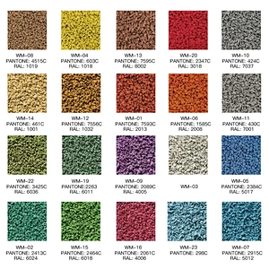 ECO-friendly colorful EPDM rubber granule