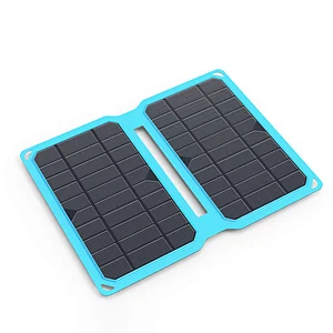 Flextech Solar panel charger 10W thin light weight for mobile phone