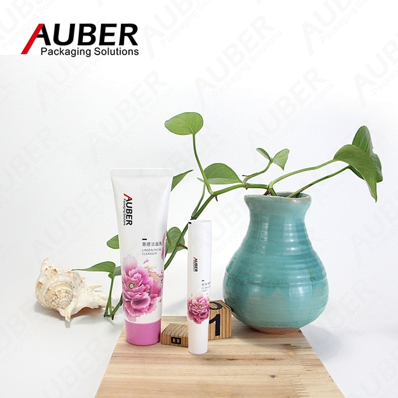 Pink Peony Plastic Laminated Tube
