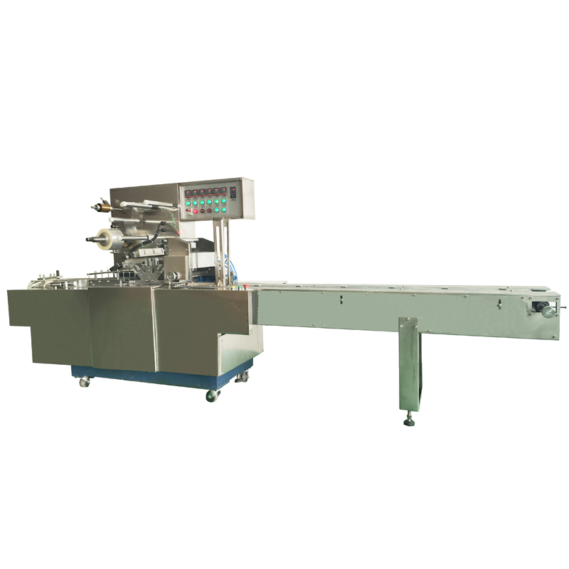 Playing card cellophane wrapping machine