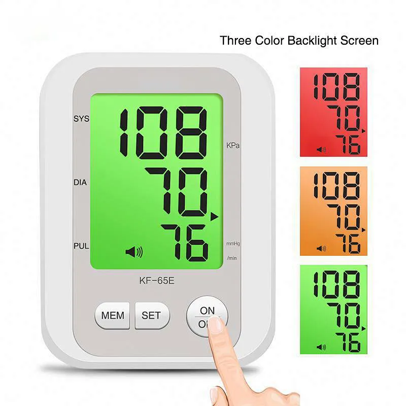 electric blood pressure monitor arm type BP monitor