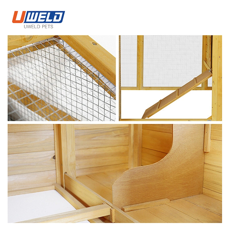 Solid Wood  Chicken Coop  Pet House