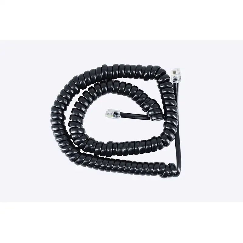 RJ11 telephone elastic cable