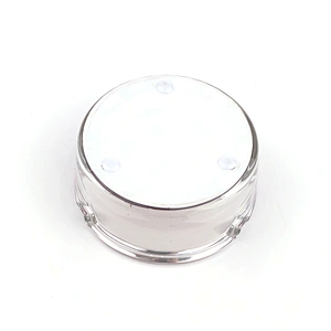 Custom Wholesale Unbreakable Decorative Ash tray Clear Crystal Glass Round Cigar Ashtray For Smoking