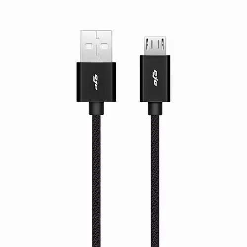 USB2.0 A to Micro braiding black color