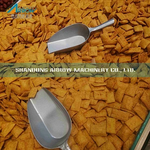 Rice Crispy Chips, Bugles, Sticks Snack Extruder Machinery Process Line